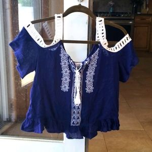 Off the shoulder tank top